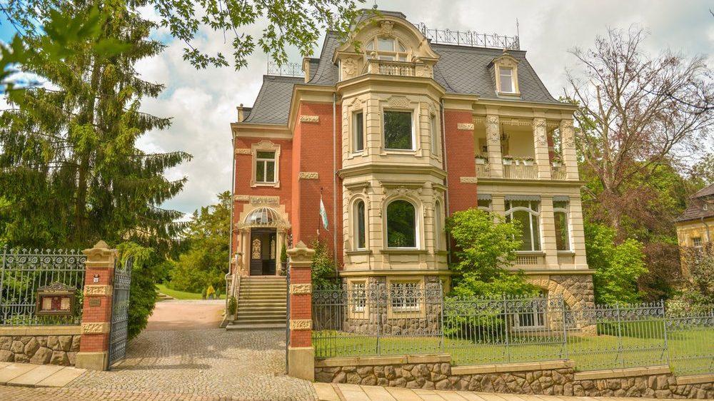 Villa Vier Jahreszeiten Crimmitschau Dış mekan fotoğraf